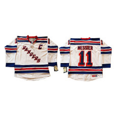 Mark Messier #11 White Throwback Jersey