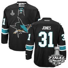 Martin Jones #31 Black 2016 Stanley Cup Alternate Finals Jersey