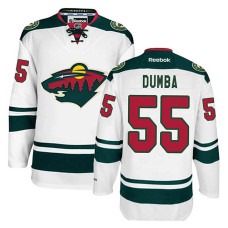 Matt Dumba #55 White Away Jersey