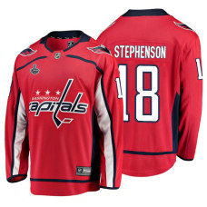 #18 Chandler Stephenson Red Breakaway Player Home Stanley Cup Final Bound 2018 Jersey