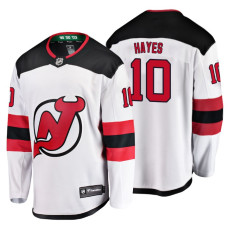 #10 Jimmy Hayes Fanatics Branded Breakaway White Away jersey