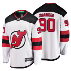 #90 Marcus Johansson Fanatics Branded Breakaway White Away jersey