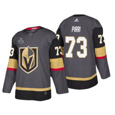 #73 Brandon Pirri Grey 2018 Stanley Cup Final Bound Patch Authentic Player Jersey