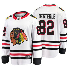 Jordan Oesterle Fanatics Branded Breakaway White Away Jersey