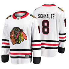 Nick Schmaltz Fanatics Branded Breakaway White Away Jersey