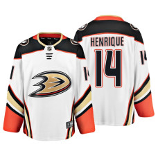 #14 Adam Henrique Fanatics Branded Breakaway White Away Jersey