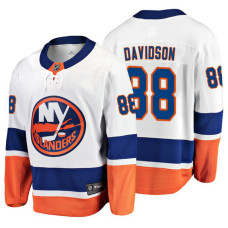 Brandon Davidson 2018 Fanatics Branded Breakaway White Away Jersey