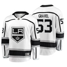 Kevin Gravel Fanatics Branded Breakaway White Away Jersey