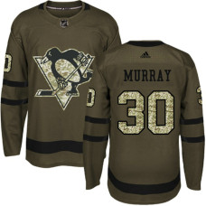 Matt Murray #30 Green Salute To Service New Season Jersey