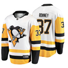 #37 Carter Rowney 2018 Fanatics Branded Breakaway White Away jersey