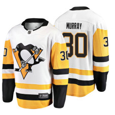 #30 Matt Murray 2018 Fanatics Branded Breakaway White Away jersey