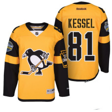 #81 Phil Kessel Gold 2017 Stadium Series Jersey