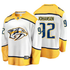 Ryan Johansen 2018 Fanatics Branded Breakaway White Away Jersey