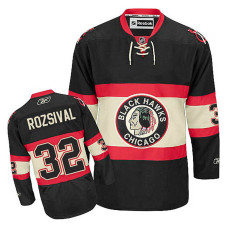 Michal Rozsival #32 Black Alternate Jersey