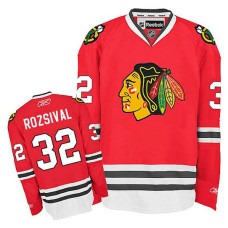 Michal Rozsival #32 Red Home Jersey