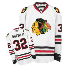 Michal Rozsival #32 White Away Jersey