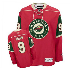 Mikko Koivu #9 Red Home Replica Jersey