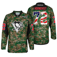 Military Appreciation Premier #72 Patric Hornqvist Camo Jersey