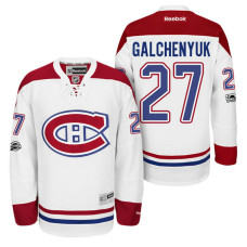 #27 Alex Galchenyuk White 2017 Draft New-Outfitted Player Premier Jersey