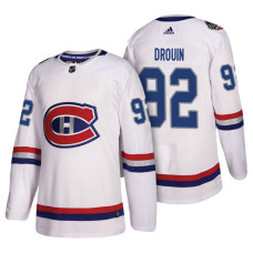 #92 White NHL100 Classic Jonathan Drouin Jersey