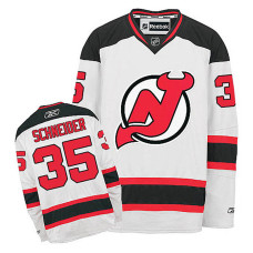 Cory Schneider #35 White Away Jersey