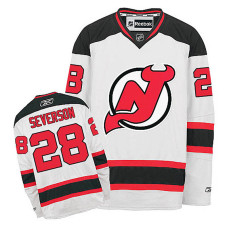 Damon Severson #28 White Away Jersey