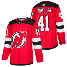 #41 Mirco Mueller Red 2018 New Season Player Home Jersey