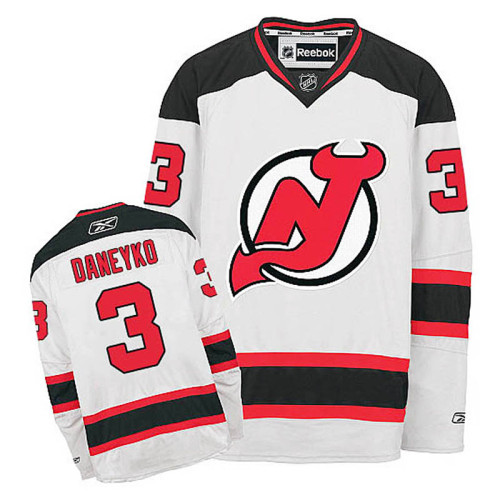 New Jersey Devils #3 Ken Daneyko Red With Green Jersey on sale,for