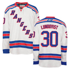 Henrik Lundqvist #30 White Away Jersey
