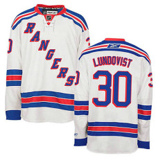 Henrik Lundqvist #30 White Away Replica Jersey