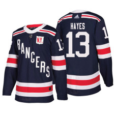 #13 Kevin Hayes Navy Authentic 2018 Winter Classic Jersey
