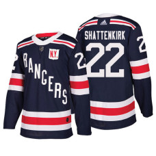 #22 Kevin Shattenkirk Navy Authentic 2018 Winter Classic Jersey
