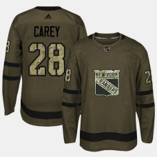 #28 Camo Salute To Service Paul Carey Jersey