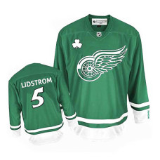 Nicklas Lidstrom #5 Green St. Patrick's Day Jersey