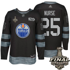 #25 Darnell Nurse Black 2017 Stanley Cup Final 100th Classic Limited Fashion Jersey