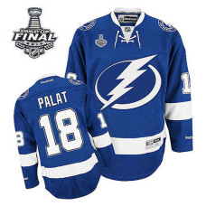 Ondrej Palat #18 Royal Blue 2015 Stanley Cup Home Jersey