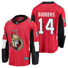 #14 Breakaway Player Alexandre Burrows Jersey Red