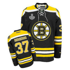 Patrice Bergeron #37 Black 2013 Stanley Cup Home Jersey