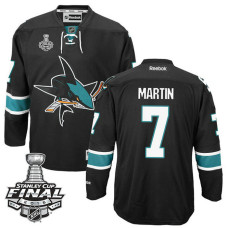 Paul Martin #7 Black 2016 Stanley Cup Alternate Champions Jersey