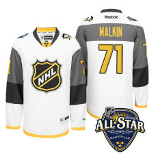 Evgeni Malkin #71 White 2016 All-Star Premier Jersey