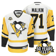 Evgeni Malkin #71 White 2016-17 New Season Away Premier Jersey