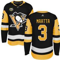 #3 Olli Maatta Black Home Premier Jersey