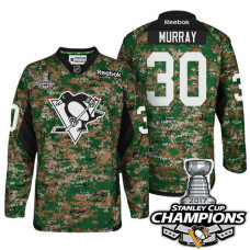 #30 Matt Murray Camo 2017 Stanley Cup Champions Military Appreciation Premier Jersey