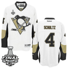 Justin Schultz #4 White 2016 Stanley Cup Away Final Bound Jersey