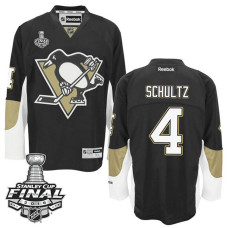 Justin Schultz #4 Black 2016 Stanley Cup Home Final Bound Jersey