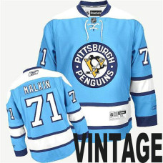 #71 Evgeni Malkin Blue CCM Third Premier Vintage Jersey