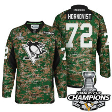 #72 Patric Hornqvist Camo 2017 Stanley Cup Champions Military Appreciation Premier Jersey