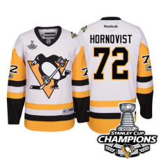 #72 Patric Hornqvist White 2017 Stanley Cup Champions Premier Jersey