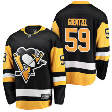 #59 Breakaway Player Jake Guentzel Jersey Black