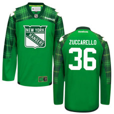 Mats Zuccarello #36 Green St. Patrick's Day Jersey